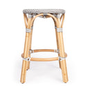 Tobias 24 in. Seat Height Round Rattan Backless Counter Stool by Butler Specialty Company