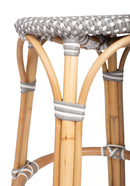 Tobias 24 in. Seat Height Round Rattan Backless Counter Stool by Butler Specialty Company