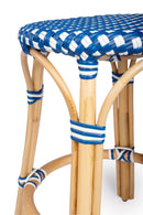 Tobias 24 in. Seat Height Round Rattan Backless Counter Stool by Butler Specialty Company
