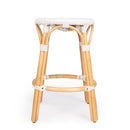 Tobias 24 in. Seat Height Round Rattan Backless Counter Stool by Butler Specialty Company