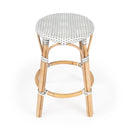 Tobias 24 in. Seat Height Round Rattan Backless Counter Stool by Butler Specialty Company