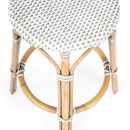 Tobias 24 in. Seat Height Round Rattan Backless Counter Stool by Butler Specialty Company