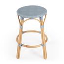 Tobias 24 in. Seat Height Round Rattan Backless Counter Stool by Butler Specialty Company