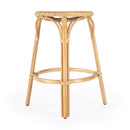 Tobias 24 in. Seat Height Round Rattan Backless Counter Stool by Butler Specialty Company