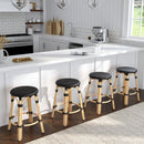 Tobias 24 in. Seat Height Round Rattan Backless Counter Stool by Butler Specialty Company