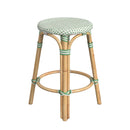 Tobias 24 in. Seat Height Round Rattan Backless Counter Stool by Butler Specialty Company