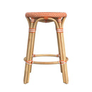 Tobias 24 in. Seat Height Round Rattan Backless Counter Stool by Butler Specialty Company