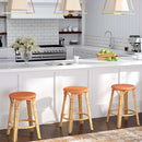 Tobias 24 in. Seat Height Round Rattan Backless Counter Stool by Butler Specialty Company