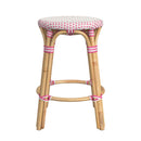 Tobias 24 in. Seat Height Round Rattan Backless Counter Stool by Butler Specialty Company