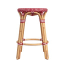 Tobias 24 in. Seat Height Round Rattan Backless Counter Stool by Butler Specialty Company