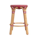 Tobias 24 in. Seat Height Round Rattan Backless Counter Stool by Butler Specialty Company