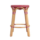 Tobias 24 in. Seat Height Round Rattan Backless Counter Stool by Butler Specialty Company