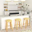 Tobias 24 in. Seat Height Round Rattan Backless Counter Stool by Butler Specialty Company