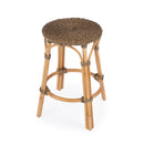 Tobias 24 in. Seat Height Round Rattan Backless Counter Stool by Butler Specialty Company