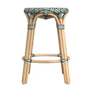 Tobias 24 in. Seat Height Round Rattan Backless Counter Stool by Butler Specialty Company