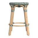 Tobias 24 in. Seat Height Round Rattan Backless Counter Stool by Butler Specialty Company