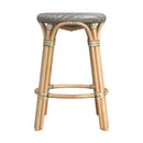 Tobias 24 in. Seat Height Round Rattan Backless Counter Stool by Butler Specialty Company