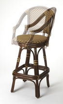 Renata 29.75 in. Seat Height Rattan Bar Stool with Back by Butler Specialty Company