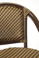 Renata 29.75 in. Seat Height Rattan Bar Stool with Back by Butler Specialty Company
