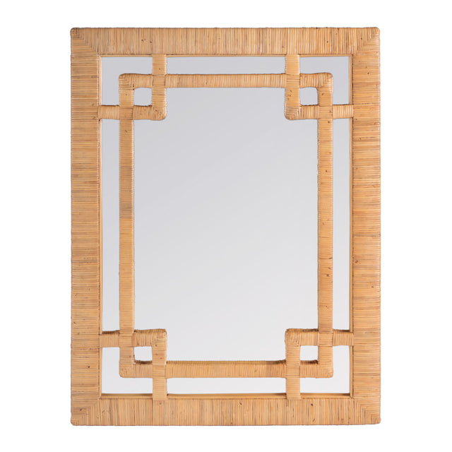 Hana 30 in. W x 40 in. H Rectangular Woven Rattan Wall Mirror by Butler Specialty Company