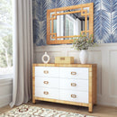 Hana 30 in. W x 40 in. H Rectangular Woven Rattan Wall Mirror by Butler Specialty Company