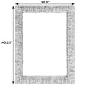 Gloucester 30.5 in. W x 40.25 in. H Rectangular Woven Wall Mirror by Butler Specialty Company