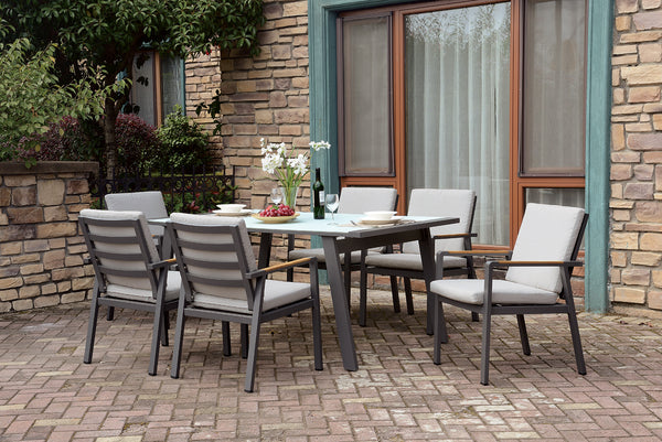 ALYCIA 7 Piece Patio Dining Set