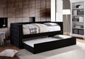 Black Bed Frame with Trundle bu Susanna