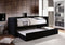 Black Bed Frame with Trundle bu Susanna