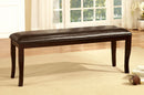 WOODSIDE 6 Piece Dining Table Set with Bench