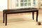 WOODSIDE 6 Piece Dining Table Set with Bench