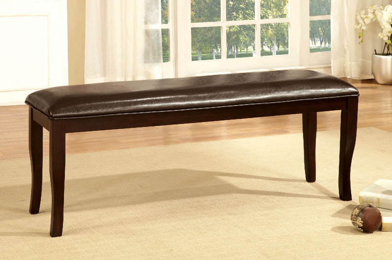 WOODSIDE 6 Piece Dining Table Set with Bench