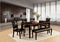 WOODSIDE 6 Piece Dining Table Set with Bench