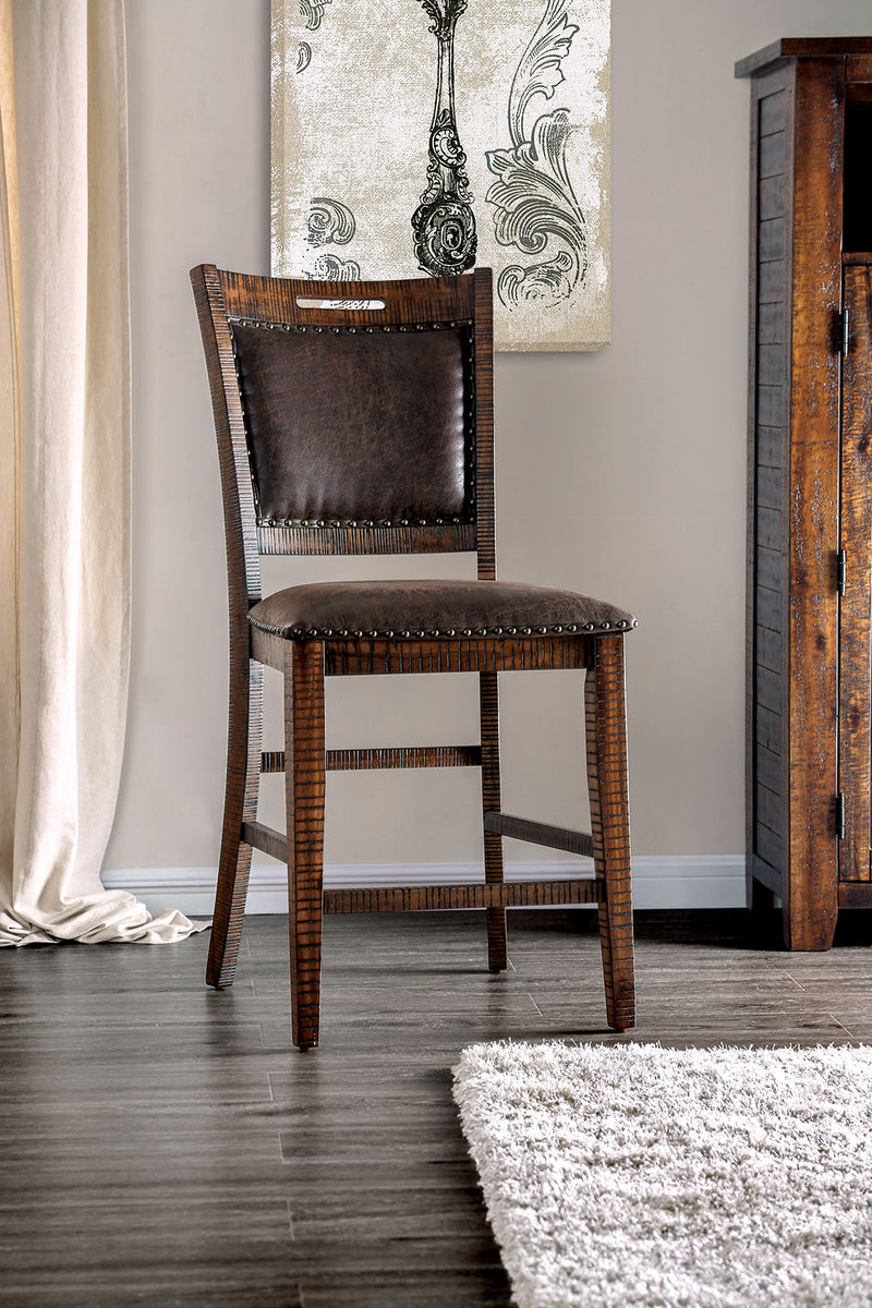 WICHITA 6 Piece Counter Height Table Set with Bench