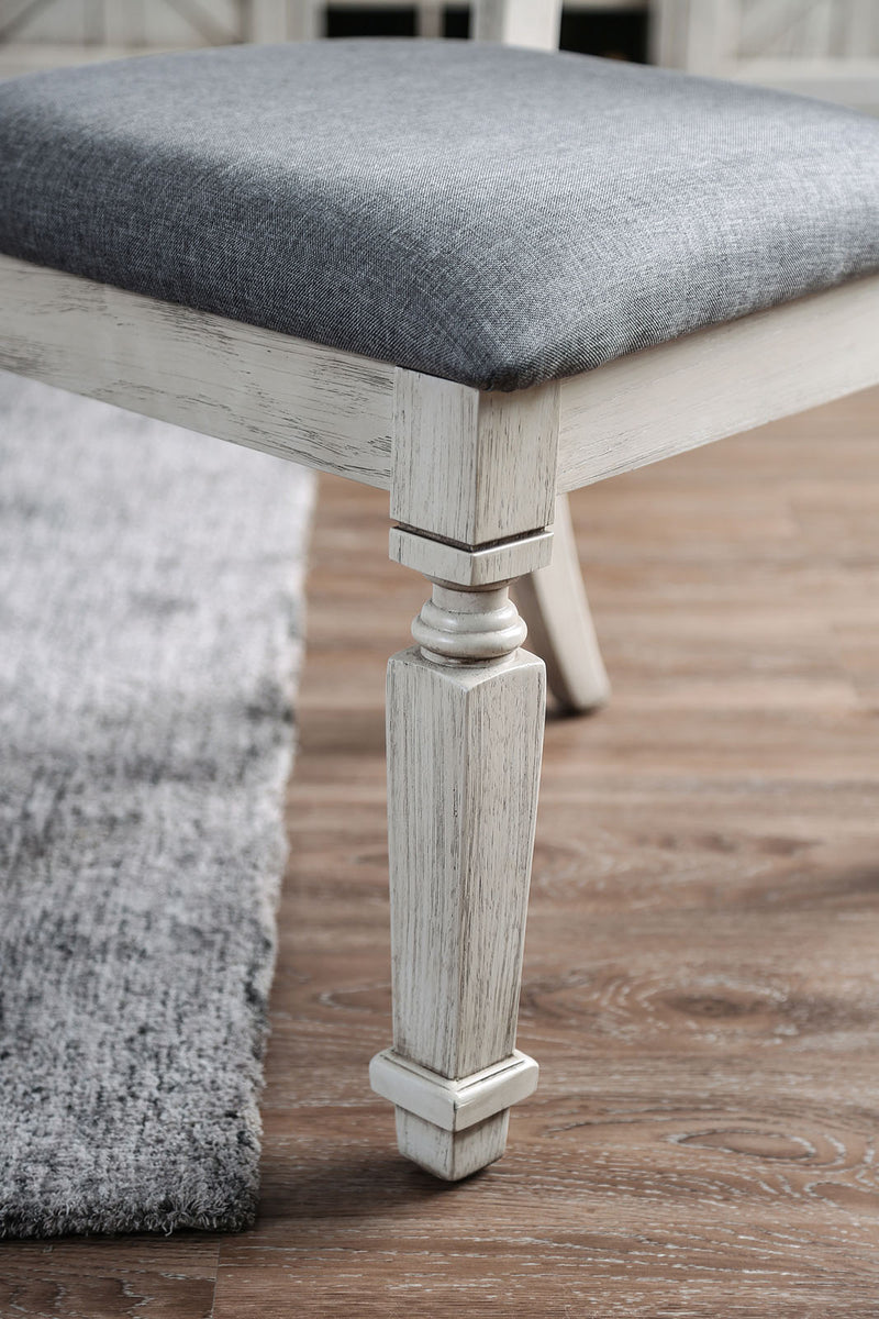 GEORGIA 6 Piece Dining Table Set with Bench