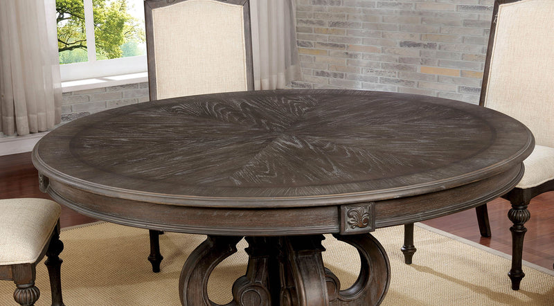 ARCADIA 7 Piece Round Dining Table Set