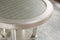 ADELINA 5 Piece Round Dining Table Set