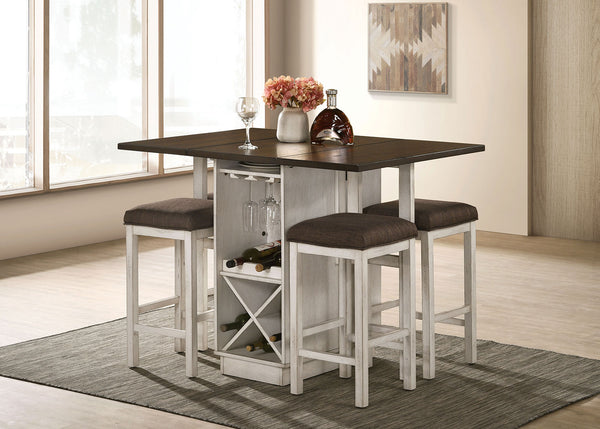 BINGHAM 5 Piece Counter Height Table Set