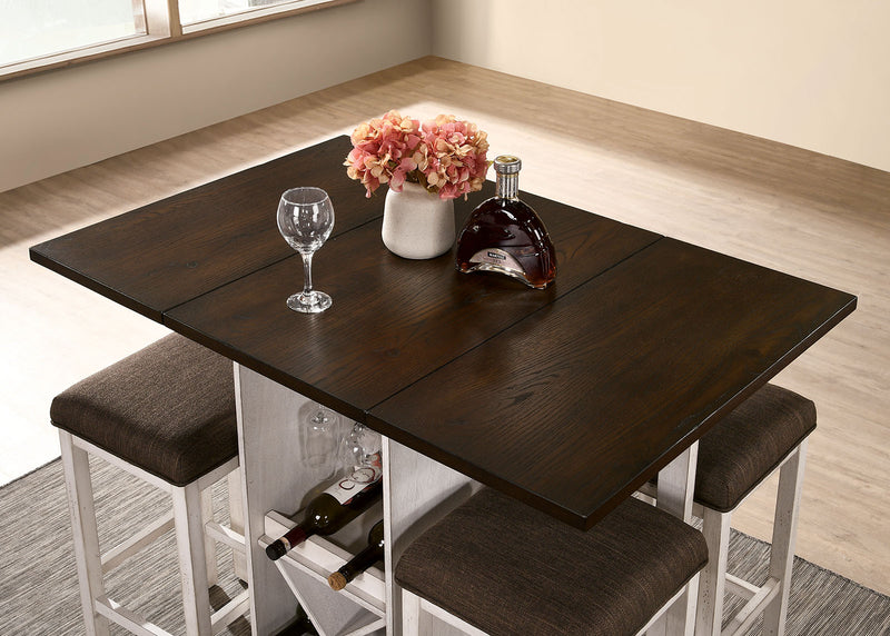 BINGHAM 5 Piece Counter Height Table Set