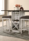 BINGHAM 5 Piece Counter Height Table Set