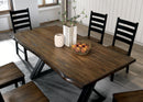 BARBARY 6 Piece Dining Table Set with Bench