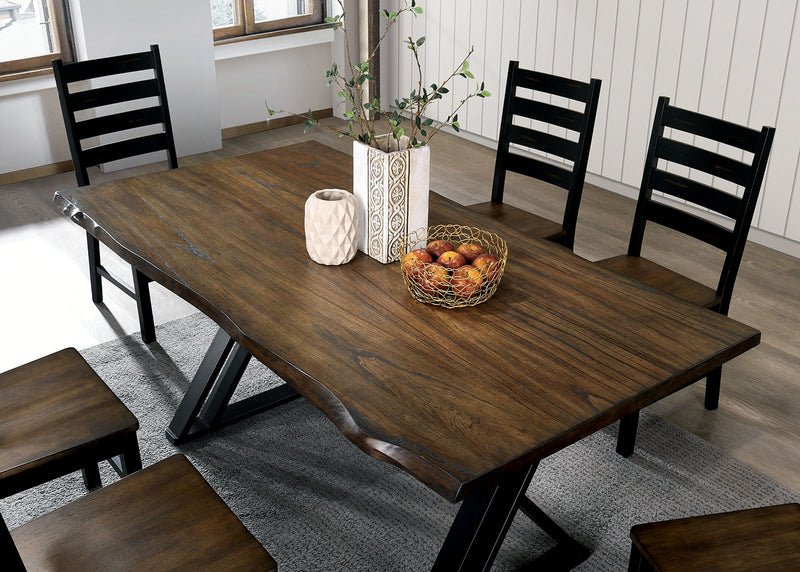 BARBARY 6 Piece Dining Table Set with Bench