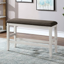 HEIDELBERG 4 Piece Counter Height Dining Table Set with Bench