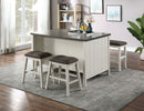 HEIDELBERG 4 Piece Counter Height Dining Table Set with Bench