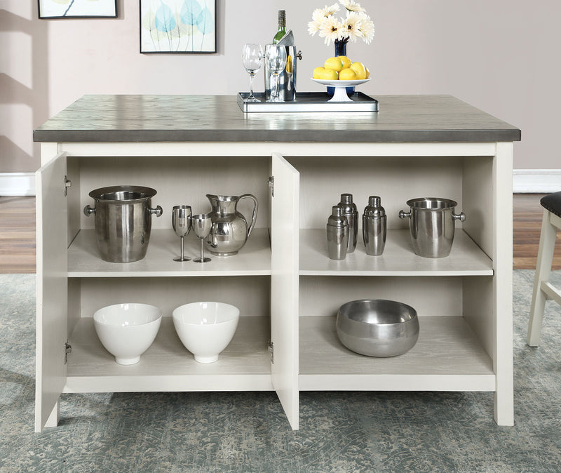 HEIDELBERG 4 Piece Counter Height Dining Table Set with Bench