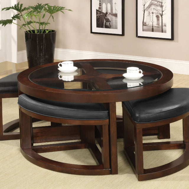 crystal-cove-ii-round-coffee-table-w-4-stools