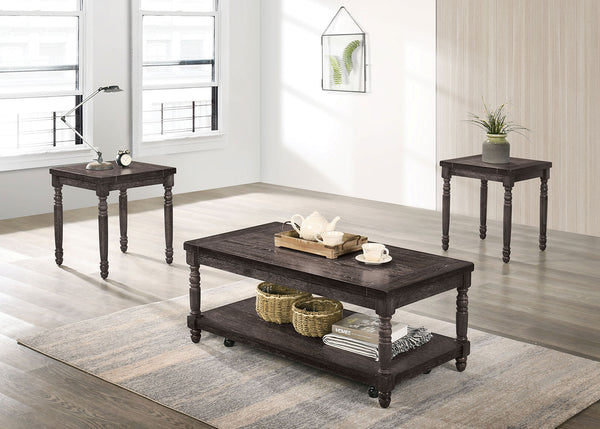 MONANGO 3 Piece Coffee Table Set
