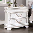 Furniture of America - ALECIA Nightstand w/ USB (CM7458WH-N)