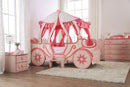 Furniture of America - PUMPKIN CARRIAGE BED Twin Bed (CM7630-BED)