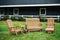 4 Foot Classic Glider by LuxCraft